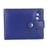 Royal Blue Button Closure