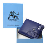 Royal Blue Button Closure