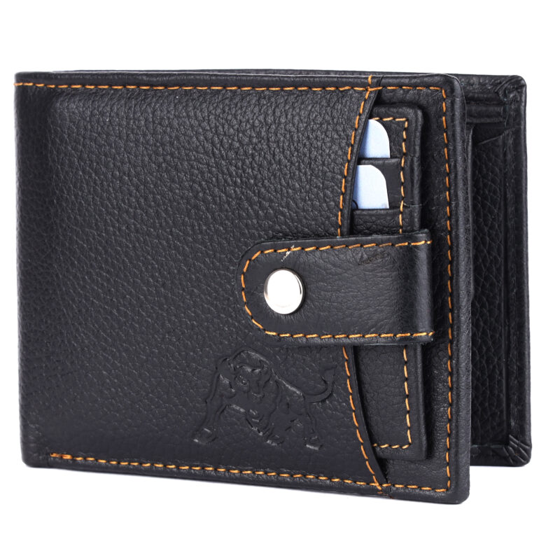Black Button Closure