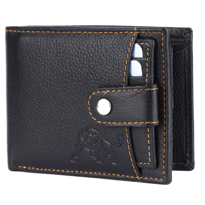 Black Button Closure