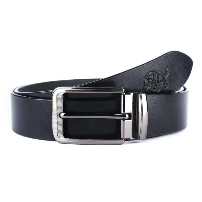Men's Pin Hole Vegetable Tanned Genuine Leather Belt
