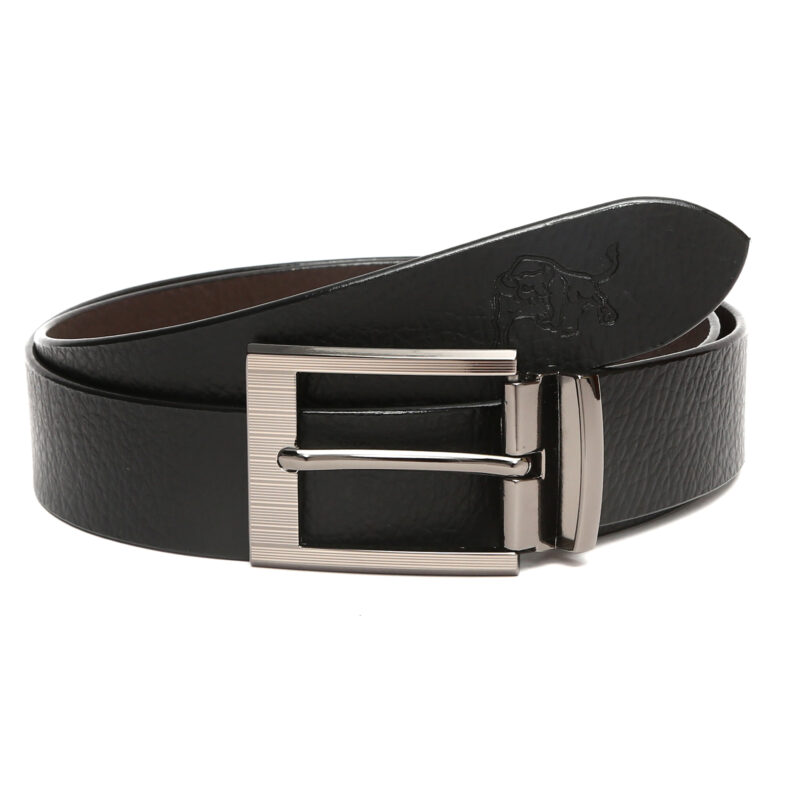 Men's Reversible Vegetable Tanned Genuine Leather Belt