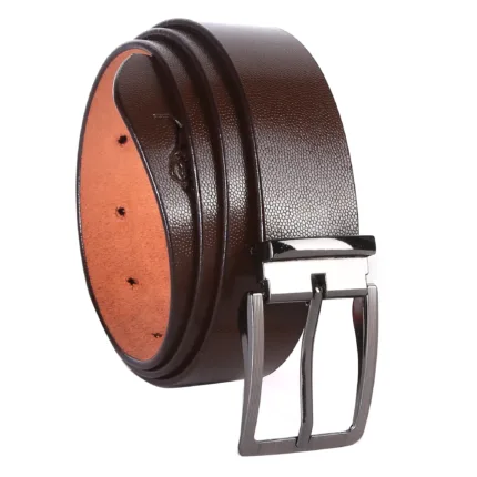 WildBuff Men's Snake Print Vegetable Tanned Genuine Leather Belt (WB626)